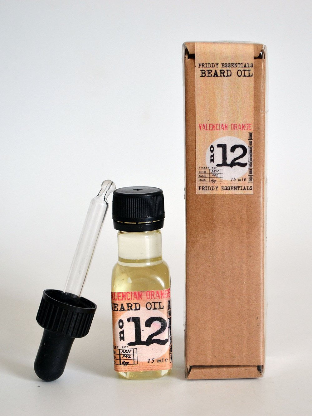 Beard Oil- Bergamont and Lime 15ml