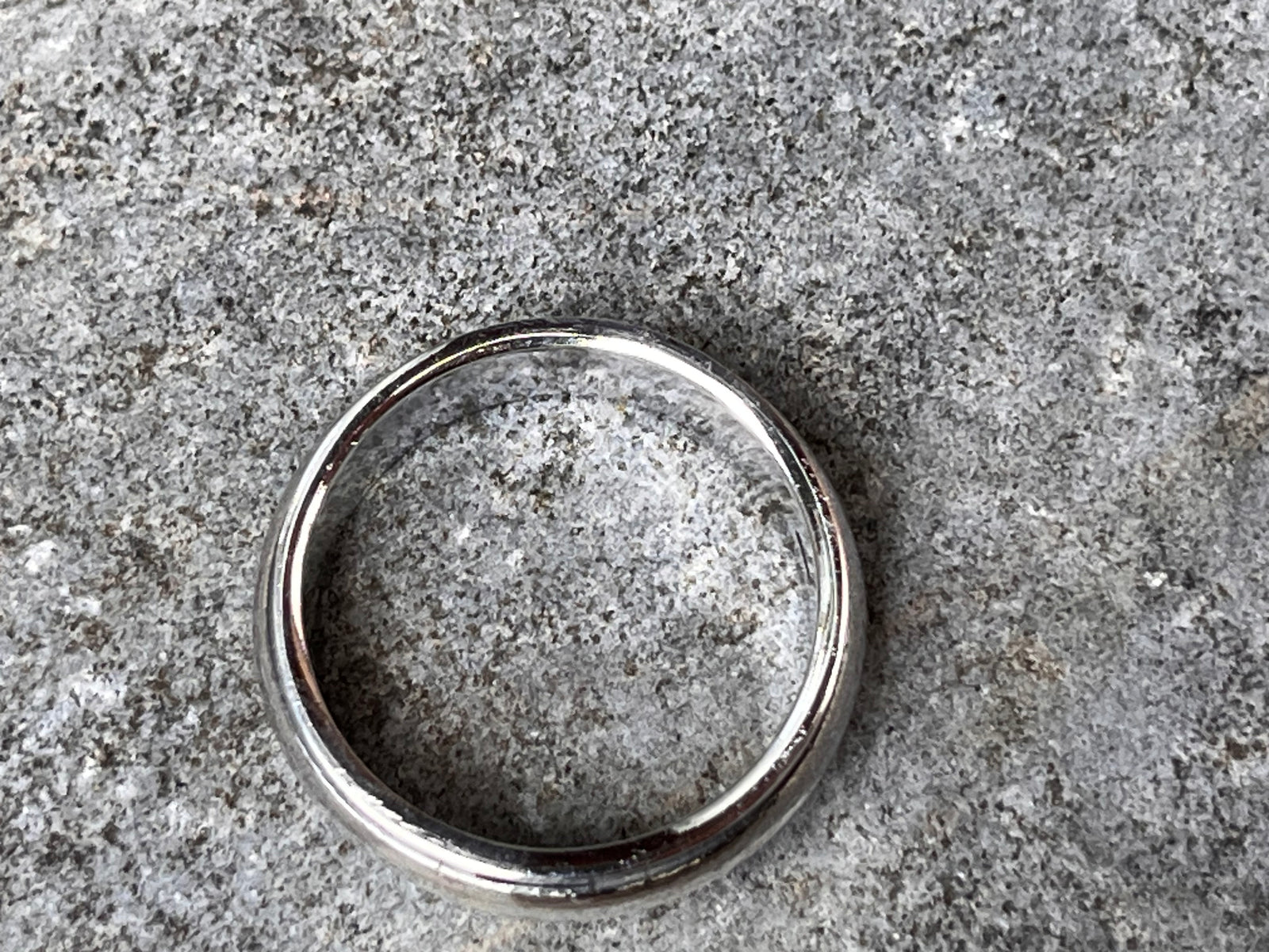 Sterling Silver Spinner Meditation ring