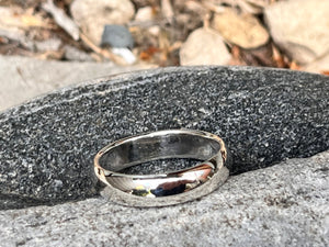 Plain Chunky Sterling Silver Ring