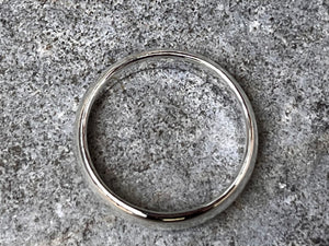 Plain Chunky Sterling Silver Ring