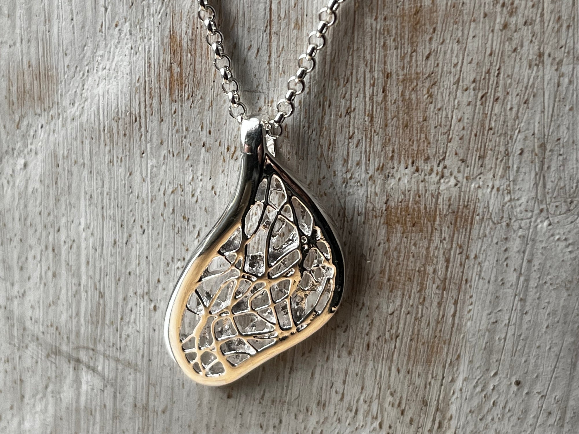 Sterling Silver Serenity Pendant Necklace