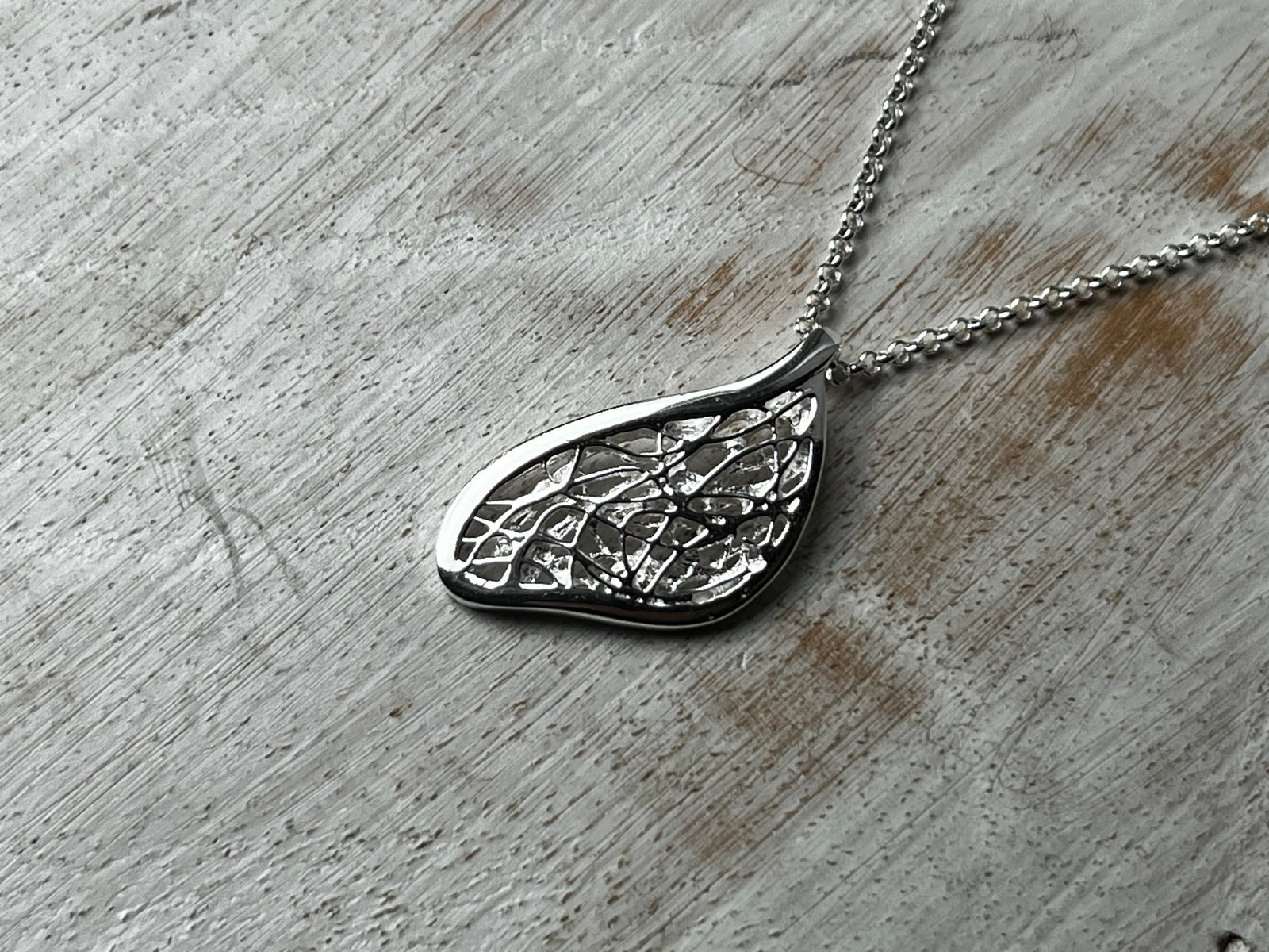 Sterling Silver Serenity Pendant Necklace