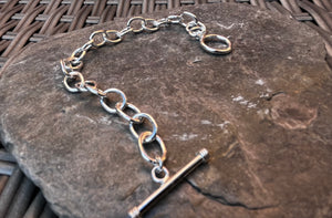 Sterling Silver Belcher Link Bracelet