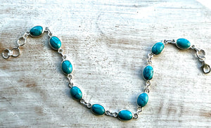 Turquoise Sterling Silver Bracelet