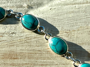 Turquoise Sterling Silver Bracelet