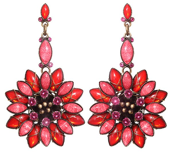 Psychodahlia Eurowire Drop Earrings