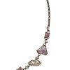 Blush Pink Mix The Rocks Crystal Stone Necklace