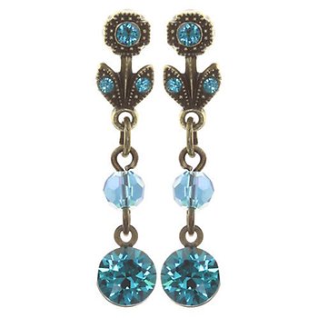 Konplott Daily Desire Blue Dangling Earrings