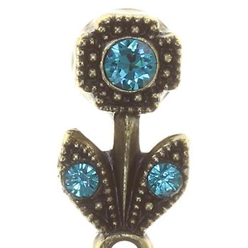 Konplott Daily Desire Blue Dangling Earrings