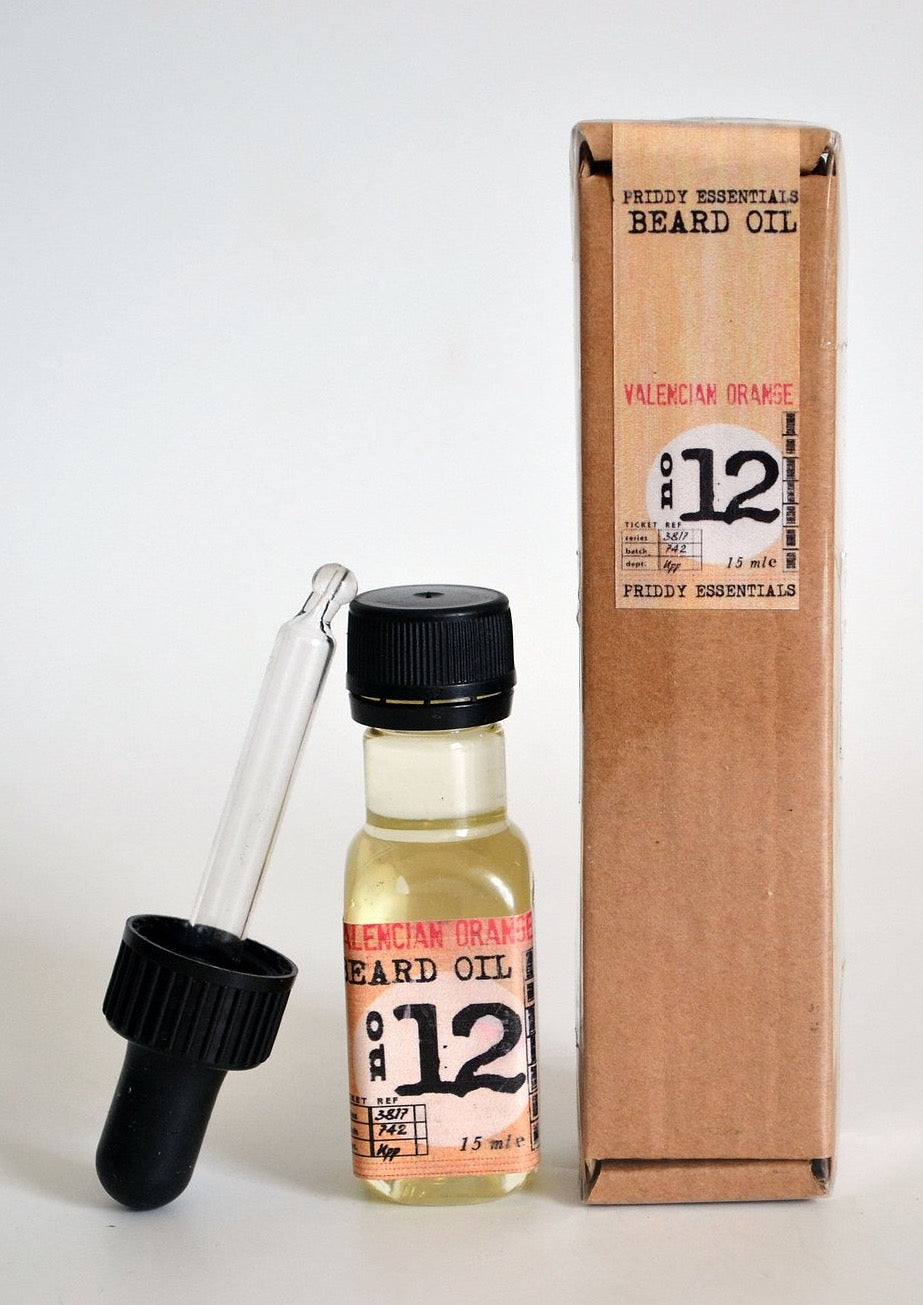 Beard Oil- Bergamont and Lime 15ml