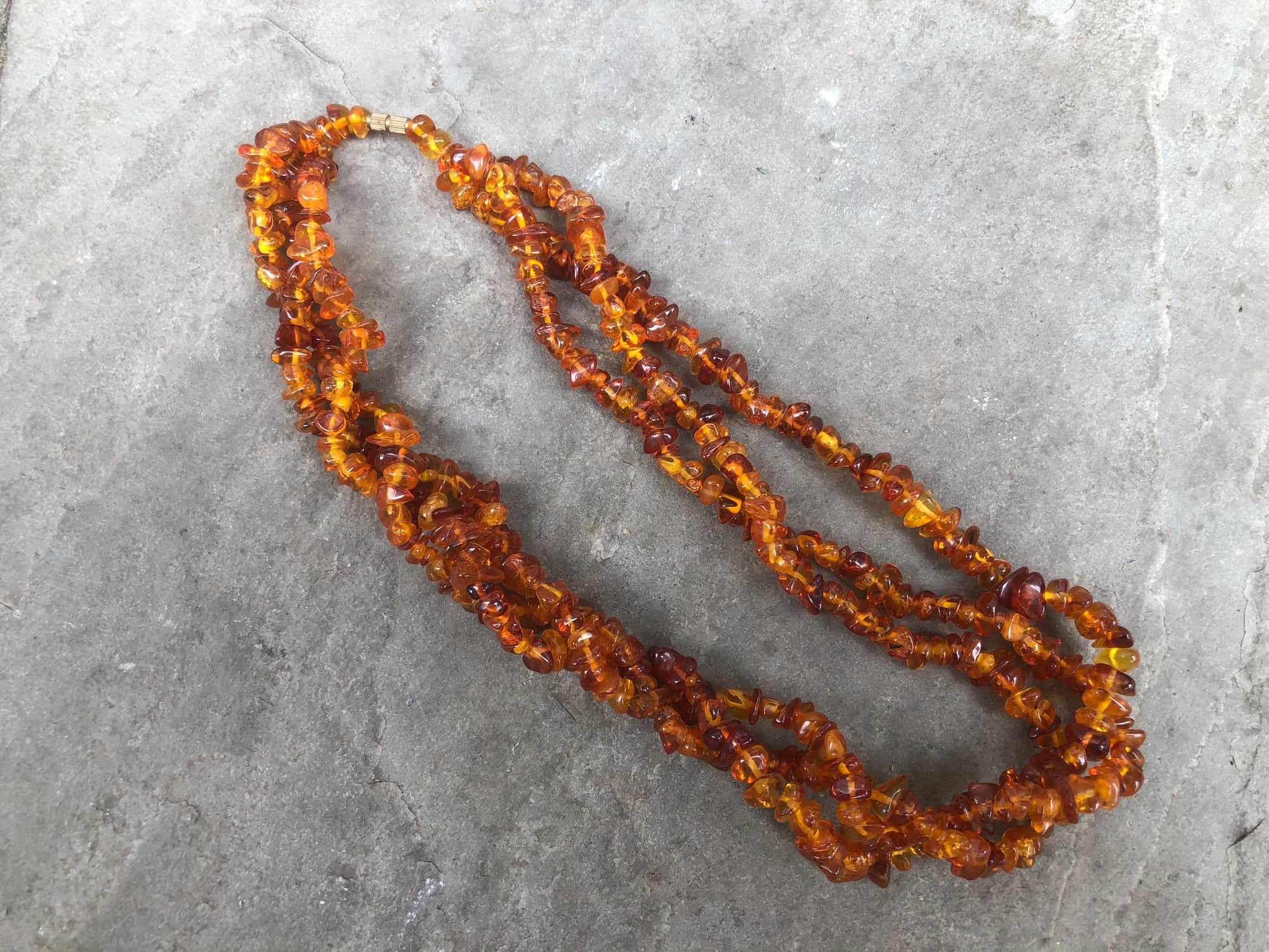 Baltic Amber 19" Beaded Necklace