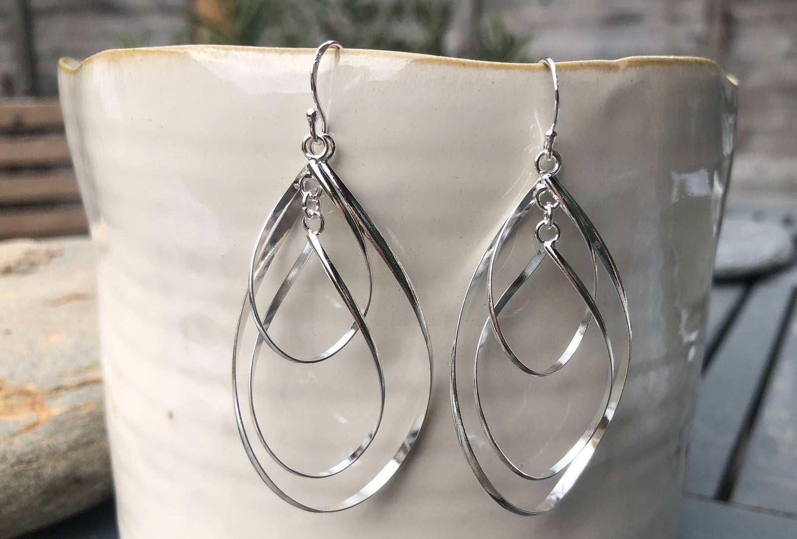 Sterling Silver Alice Earrings
