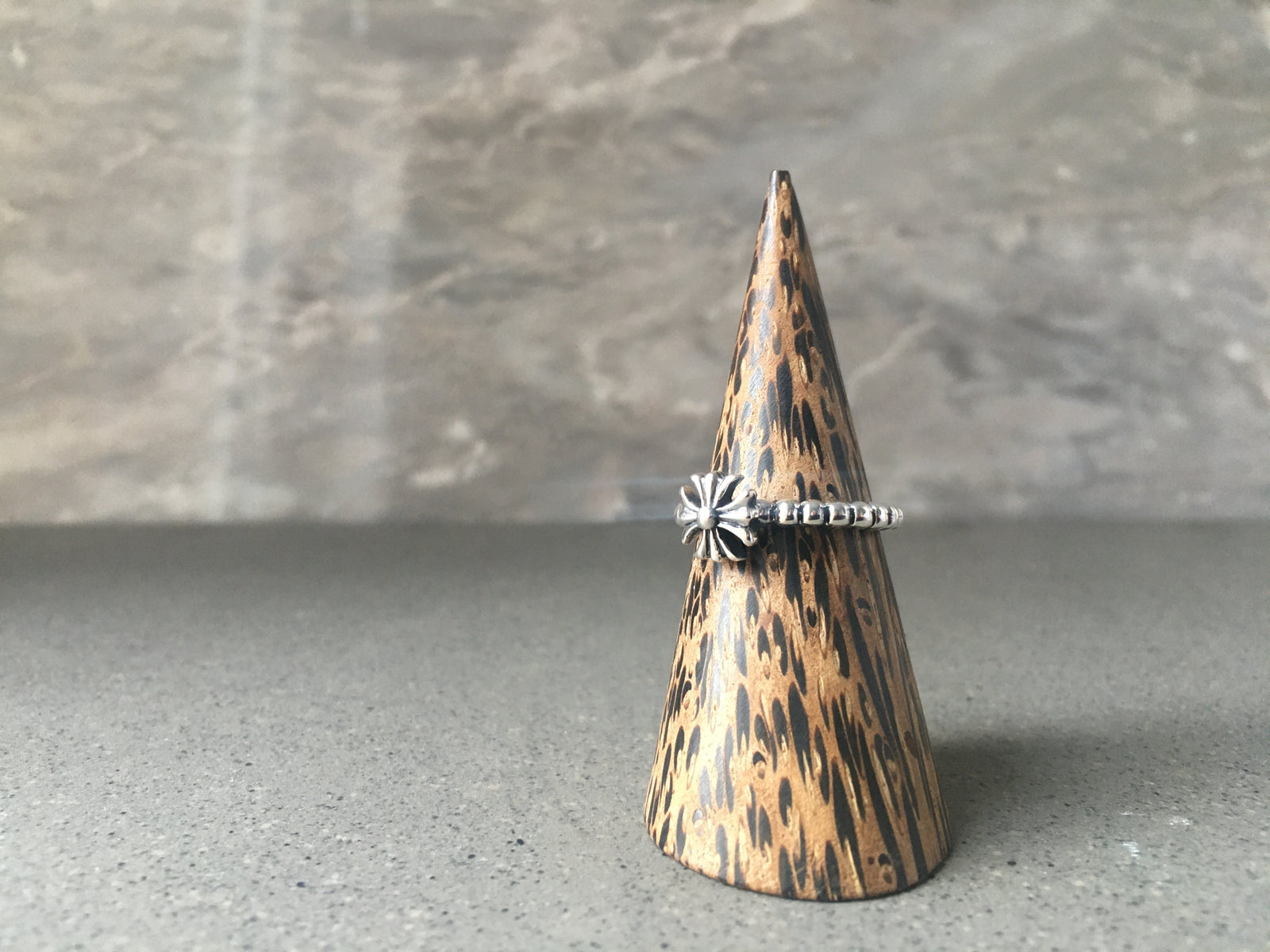 Flora Sterling Silver Bobble Ring