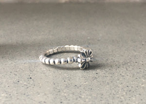 Flora Sterling Silver Bobble Ring