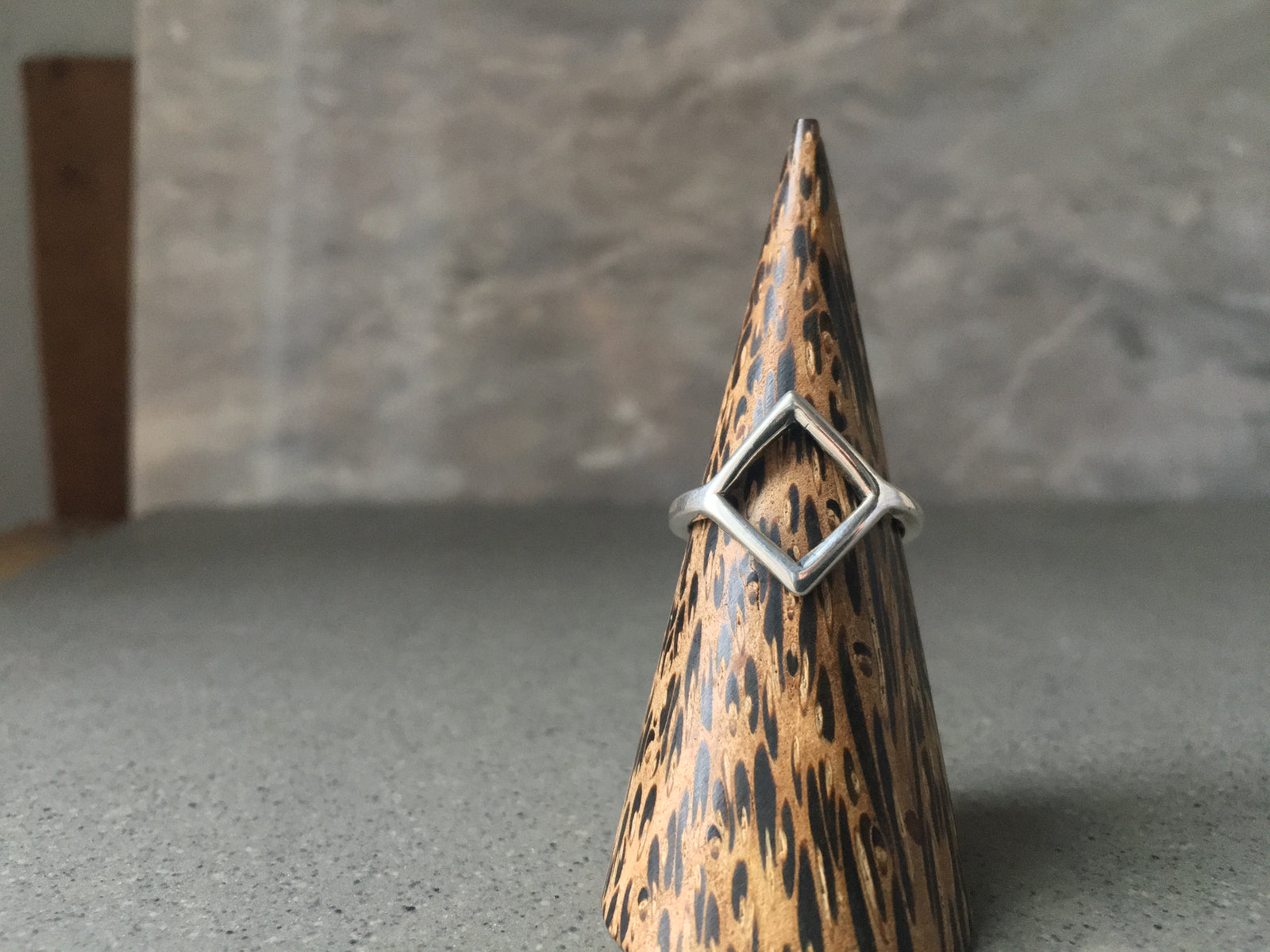 Rhombus Sterling Silver Ring