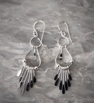 Sterling Silver Native American Style Earrings Tiger Lily London