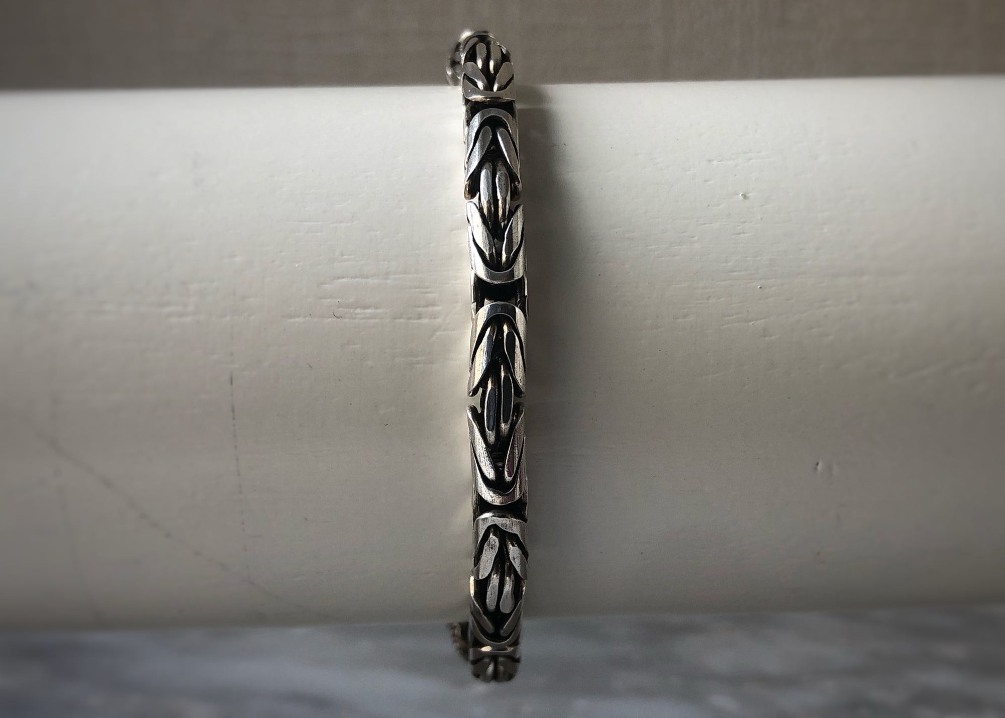 Sterling Silver Bali Style Bracelet Tiger Lily London