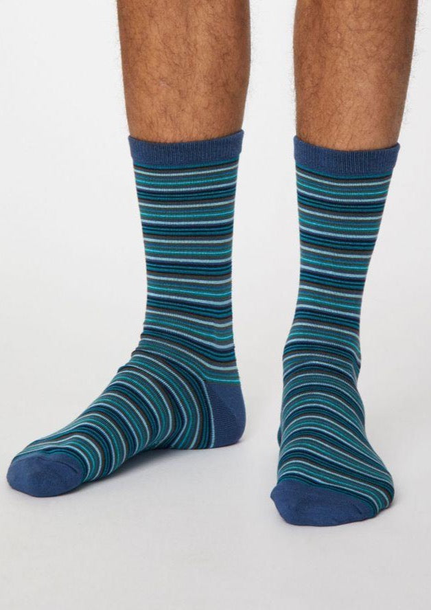 Sustainable and Ethical Michele Bamboo Socks by Thought. Mens